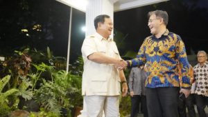 Budiman Sudjatmiko dan Prabowo Subianto
