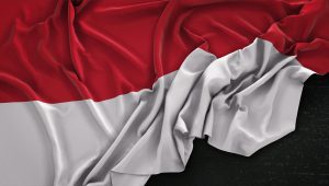 Ilustrasi bendera merah putih