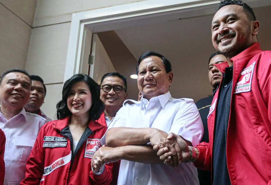 Pertemuan Prabowo dan PSI
