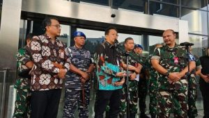 Rombongan TNI di KPK