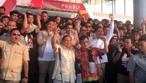 Prabowo Subianto dan Budiman Sudjatmiko