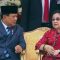 Prabowo duduk berdampingan dengan Megawati