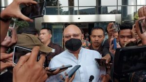 Suami artis Maia Estianty, Irwan Mussry, usai diperiksa KPK terkait gratifikasi dan TPPU Eko Darmanto, Rabu, 20/9/2023 | ist