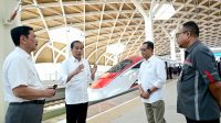 Jokowi jajal Kereta Cepat Jakarta-Bandung | Dok. Biro Pers Sekretariat Presiden