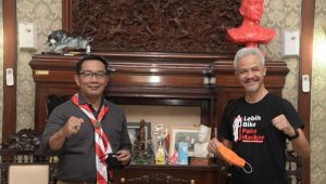 Ridwan Kamil dan Ganjar Pranowo