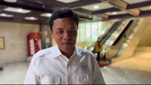 Wakil Ketua Umum (Waketum) Gerindra, Habiburokhman saat ditemui di Gedung DPR RI Senayan, Selasa 19/9/2023