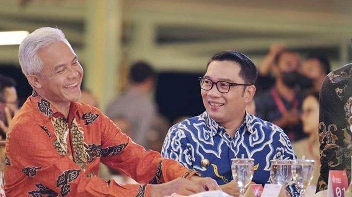 Ridwan Kamil Diduga Kuat Jadi Cawapres Ganjar Pranowo