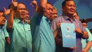 Partai Gelora resmi mendukung Ketua Umum (Ketum) Gerindra sekaligus Menteri Pertahanan Prabowo Subianto sebagai bakal calon presiden (capres) 2024 | ist
