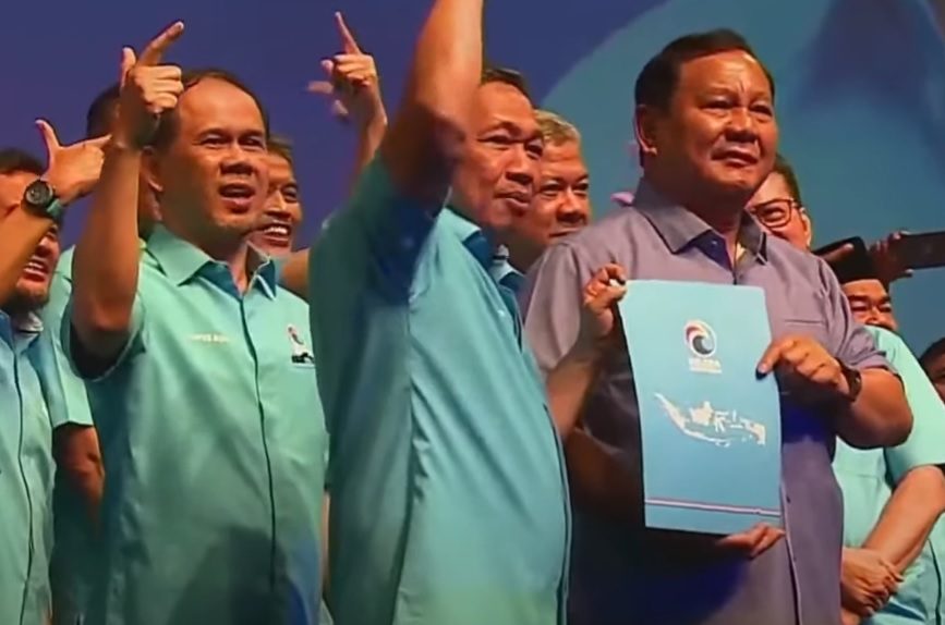 Partai Gelora Resmi Dukung Prabowo Subianto Capres 2024
