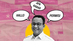 Ilustrasi Anies Baswedan | Sajuri