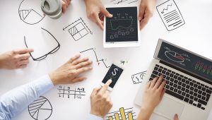 Ilustrasi bangun bisnis