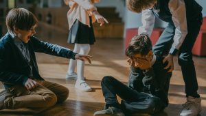 Ilustrasi bullying di sekolah