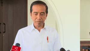 Jokowi dalam keterangan pers di Kompleks Istana Kepresidenan, Jakarta, Jumat, 6/10.