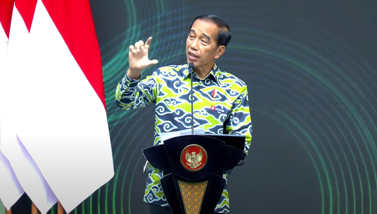 Presiden Joko Widodo saat Peresmian Pembukaan Investor’s Daily Summit 2023, Selasa, 24/10/2023