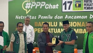 Adi Prayitno saat menghadiri acara Bappilu Nasional Partai PPP di kantor DPP PPP, Jakarta Pusat, Minggu 12/11/2023 | Novia Suhari