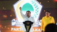 Bakal Calon Presiden Prabowo Subianto di HUT Golkar ke-59, DPP Golkar, Jakarta Barat, pada Senin 6/11/2023 | Instagram @ airlanggahartarto_official