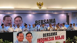 Gibran Rakabuming Raka Menghadiri Pengumuman Struktur Tim Kampanye Nasional (TKN) Prabowo-Gibran di Hotel Grand Kemang, Jakarta Selatan, pada Senin, 6/11/2023 | Merinda Faradianti/Forum Keadilan