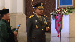 Pelantikan Jenderal Agus Subiyanto menjadi Panglima TNI, Rabu, 22/11/2023 | YouTube Sekretariat Presiden