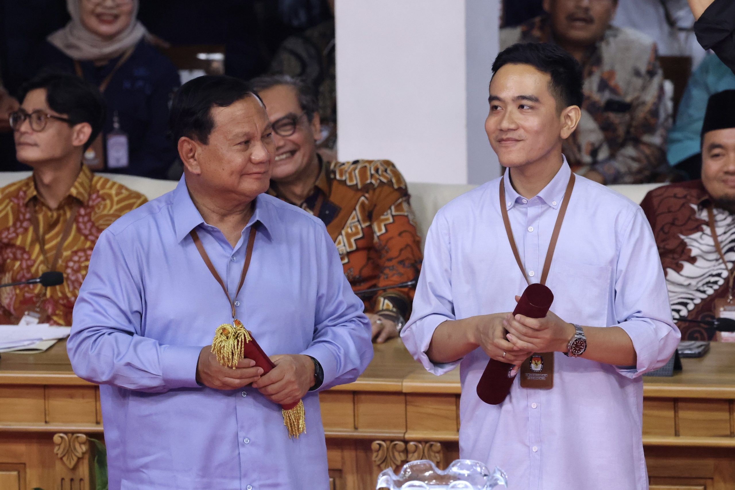 Pasangan calon presiden dan calon wakil presiden (capres-cawapres), Prabowo Subianto dan Gibran Rakabuming Raka | Twitter/X @Gerindra