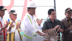 Presiden Jokowi Groundbreaking Bandar Udara IKN, 1 November 2023