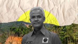 Ilustrasi Ganjar Pranowo| Sajuri/Forum Keadilan