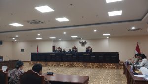 Sidangan dugaan pelanggaran kode etik Hakim MK, Jakarta, Kamis, 2/10/2023. I Syahrul Baihaqi