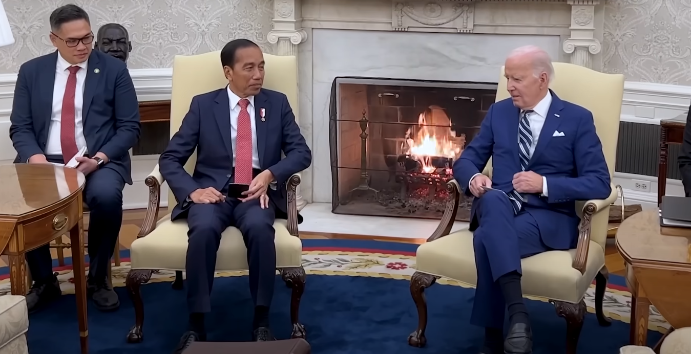 Presiden Joko Widodo bersama Presiden Amerika Serikat Joe Biden | Youtube Sekretariat Presiden
