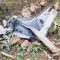 Penampakan pesawat latih TNI Angkatan Udara (AU) jenis Super Tucano jatuh di sekitar dataran tinggi Gunung Bromo, Pasuruan, dan Probolinggo, Jawa Timur | ist