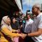 Calon presiden nomor urut 3, Ganjar Pranowo, melakukan kunjungan ke Pasar Baru, Klandasan ilir, Balikpapan, Kalimantan Timur, Selasa, 5/12/2023 | Dok. Pribadi