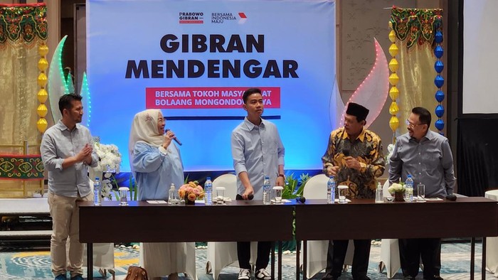 ‘Gibran Mendengar’ di Manado Sulut, Warga Harap Bolaang Mongondow Dikembangkan