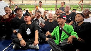 Momen Ganjar Pranowo rayakan Hari Disabilitas Internasional 2023 di Lombok, Nusa Tenggara Barat, Minggu, 3/12/2023 | ist