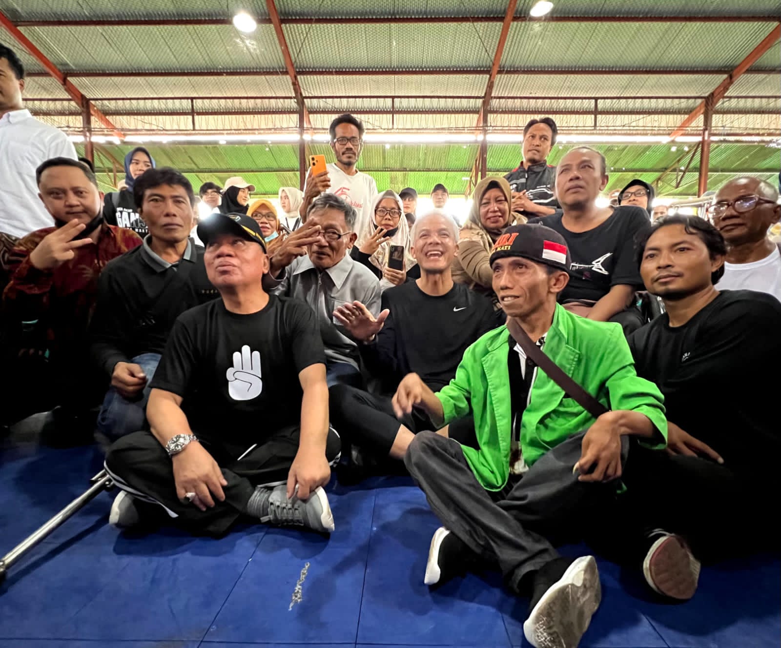Momen Ganjar Pranowo rayakan Hari Disabilitas Internasional 2023 di Lombok, Nusa Tenggara Barat, Minggu, 3/12/2023 | ist