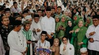 Momen calon presiden nomor urut 3 Ganjar Pranowo silahturahmi ke Pondok Pesantren Nurul Huda Bekasi, Jawa Barat, Kamis, 14/12/2023 | Instagram @ganjarpranowo