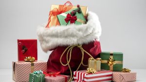 Ilustrasi kado natal