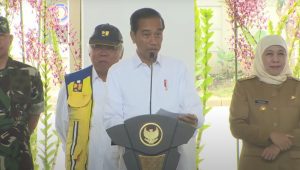 Presiden Joko Widodo (Jokowi) Resmikan Pasar Induk Among Tani Kota Batu, Jawa Timur, Kamis, 14/12/2023. | Youtube Sekretariat Presiden