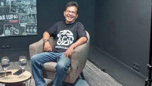 Aktivis 1988 Afnan Malay saat menghadiri program Menolak Lupa Forum Keadilan TV, Kamis, 21/12/2023.