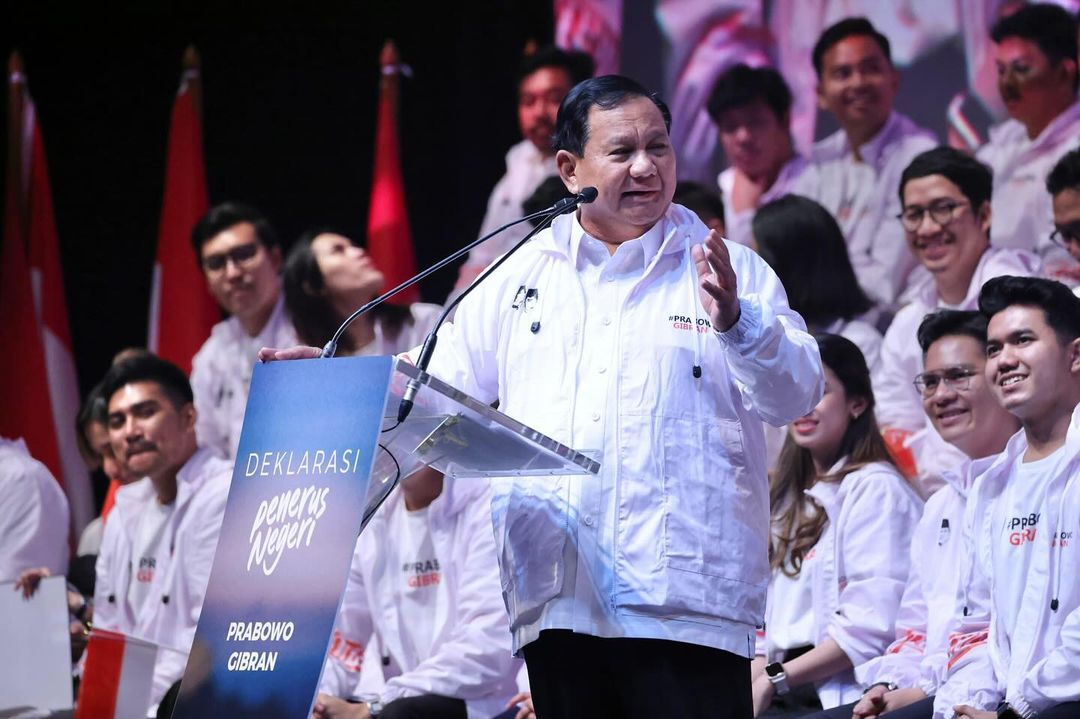 Calon Presiden Nomor Urut 1, Prabowo Subianto | Instagram @prabowo