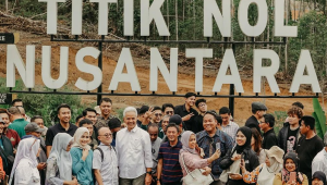 Kunjungan Capres nomor urut 3, Ganjar Pranowo ke Ibu Kota Negara (IKN) Nusantara di Kalimantan Timur (Kaltim) | Instagram @ganjar_pranowo