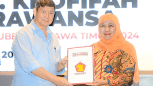 Wakil Ketua Dewan Pembina Gerindra Hashim Djojohadikusumo dan Khofifah Indar Parawansa | Instagram @khofifah.ip