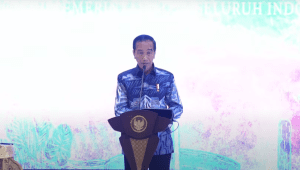 Presiden Joko Widodo (Jokowi) di acara Munaslub APEKSI di Kota Bogor, Jawa Barat, Jumat, 15/12/2023 | Youtube Sekretariat Presiden