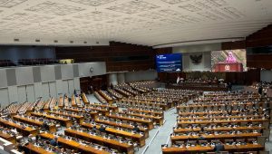 Rapat Paripurna DPR RI Ke-10 Masa Persidangan II 2023/24 di Gedung DPR RI Kompleks Parlemen, Jakarta Pusat, Selasa, 5/12/2023 | Merinda Faradianti/Forum Keadilan