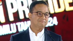 Anies Baswedan menyampaikan visi misinya dalam acara Debat Ketiga Pilpres 2024 di Senayan, Jakarta Pusat. | Youtube KPU RI