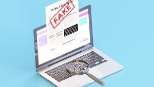 Ilustrasi berita hoax