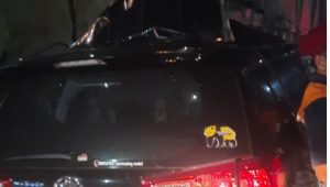 Terjadi kecelakaan di Km 33+200 Tol Jagorawi, Sabtu, 27/1/2024 pukul 00.00 WIB | ist