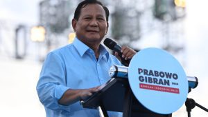 Calon presiden (capres) nomor urut 2 Prabowo Subianto
