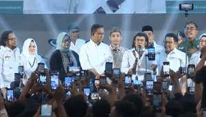 Raja Dangdut Rhoma Irama resmi menyatakan dukungan kepada calon presiden dan wakil presiden (capres-cawapres) nomor urut 1 Anies Baswedan dan Muhaimin Iskandar atau Cak Imin (AMIN) di Pilpres 2024.