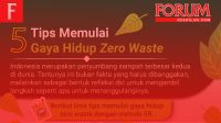 Ilustrasi Infografis 5 Tips Memulai Gaya Hidup Zero Waste | Rahmad Fadjar Ghiffari/Forum Keadilan