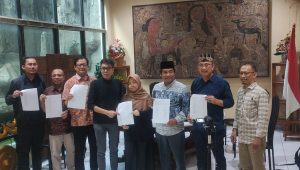 Diskusi GIAD, di Kantor PARA Syndicate, Jakarta, Selasa, 27/2/2024 | Novia Suhari/Forum Keadilan