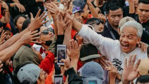 Capres nomor urut 3 Ganjar Pranowo di Hajatan Rakyat, Banyuwangi, Jawa Timur, Kamis, 8/2/2024 | Instagram @ganjarpranowo
