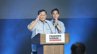 calon presiden dan calon wakil presiden (capres-cawapres) nomor urut 2, Prabowo Subianto-Gibran Rakabuming Raka telah menyampaikan pidato di hadapan para pendukung setelah pemungutan suara pada Rabu, 14/2/2024 malam. | Instagram @fraksipartaigerindra